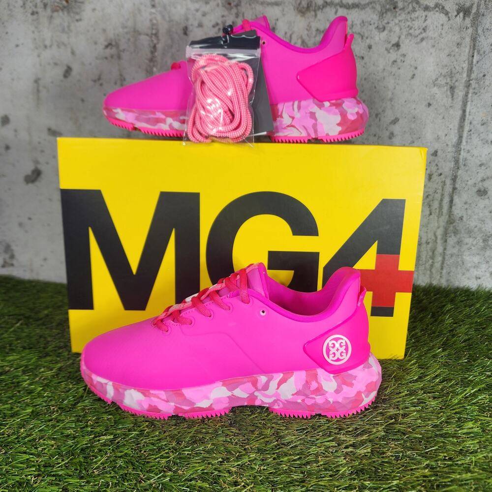 MSRP $210 G/Fore Women's MG4+ Camo Golf Shoes - Knockout Pink